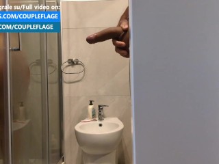 IL TUO CAZZO PUZZA DI MARCIO! MATRIGNA porca fa BIDET E SPOMPA il FIGLIASTRO!