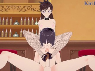 Ran Mouri (Bunny Girl) and I have intense sex in the casino. - Detective Conan Hentai