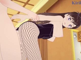Ran Mouri (Bunny Girl) and I have intense sex in the casino. - Detective Conan Hentai