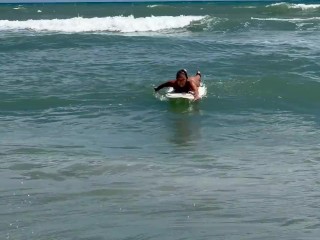 84 Asian milf wife gets microbikini beach creampie OnlyFans @ Appleliu76