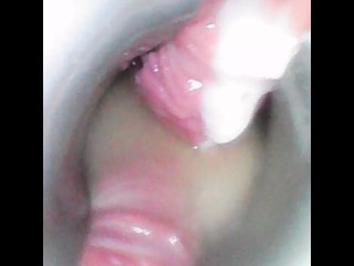 POV Cum Injection in My Cervix Ensuring Proper Fertilization of Your Sperm
