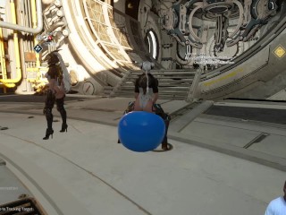 Anna Henrietta and Lae 'zel Hidden Blade