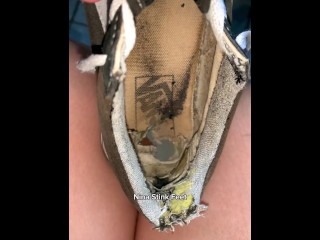 Dirty Vans Sneakers! Stink Fetish.