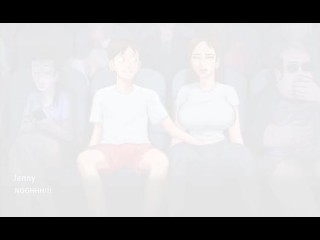 Dabby and anon go to flim hall to saw flim then after some time dabby in mood in summer time saga ne