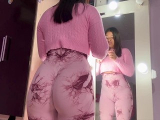 Mila Farting While Getting Ready In Front Of The Mirror! So Sexy!