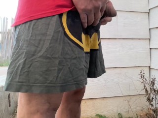 Piss compilation #7 (outdoor pissing, public toilet pissing, erect dick pissing, yoga pissing)