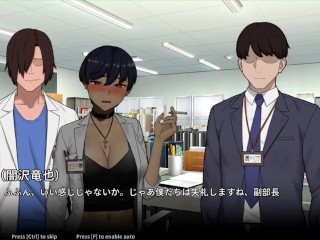 【H GAME】NTR Office♡Hアニメーション 電車内で乱交 エロアニメ｜エロ同人｜Hentai｜Anime｜Doujin