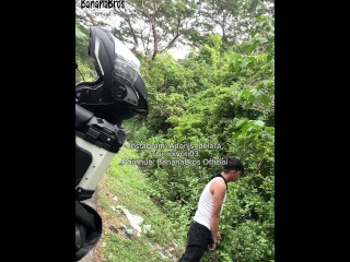 OUTDOOR JAKOL! Inabutan nanaman ako ng libog habang nag ddrive, kaya huminto ako muna at nagjakol