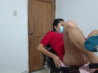 Slutty stepdaughter wants someone to juice her pussy.