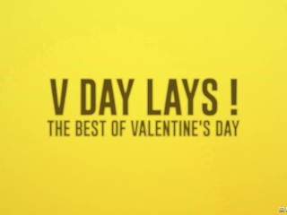 V Day Lays! The Best Of Valentine's Day Alektra Blue, AJ Applegate / Brazzers