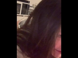 She looked innocent, but turned out to be a real slut! With talk