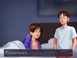 "She Surprised Him When No One Was Home"