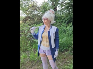 Candycherry7 DAN DA DAN , Seiko needs to pee on the nature