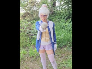 Candycherry7 DAN DA DAN , Seiko needs to pee on the nature