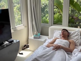 Double Penetration to Skinny Latina Mells Blanco We open her tight asshole and fill it up with milk