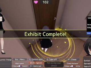 Seleka-san who Exposes unnoticed with Naked Coat - Speedrun FAIL