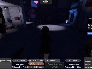 Seleka-san who Exposes unnoticed with Naked Coat - Speedrun FAIL