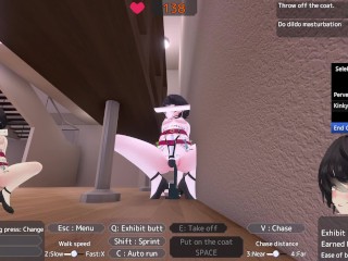 Seleka-san who Exposes unnoticed with Naked Coat - Speedrun FAIL