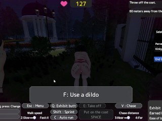 Seleka-san who Exposes unnoticed with Naked Coat - Speedrun FAIL