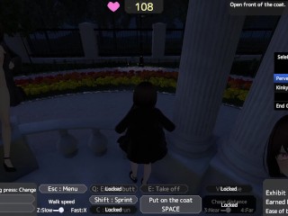 Seleka-san who Exposes unnoticed with Naked Coat - Speedrun FAIL