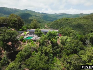 VIXEN Runway Models Vanessa, Stefany, Ashby, Lily And Christy Have Epic Orgy