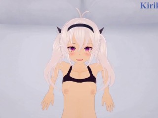 Matsukai Mao and I have intense sex in the bedroom. - Nijisanji VTuber POV Hentai (No sound)