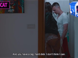 Why Did Step mom Wake Up with Step son in Share Bed?! Wild Night Ends with Her Begging for More