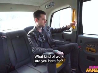 Sofia Lee Gets Her Pussy Slammed by a MONSTER COCK - Female Fake Taxi