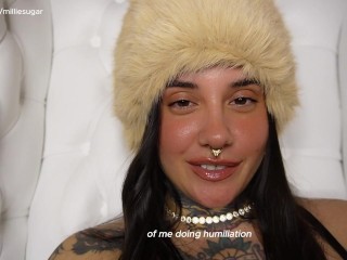 pendeja argentina caprichosa te humilla a vos, y a tu novia: por manicero y cornudo