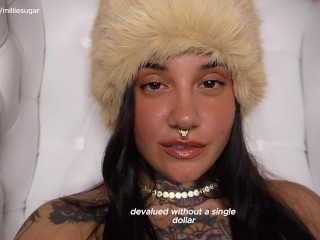 pendeja argentina caprichosa te humilla a vos, y a tu novia: por manicero y cornudo