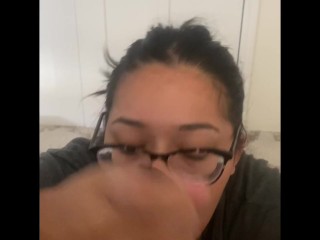 Sucking my married neighbors cock