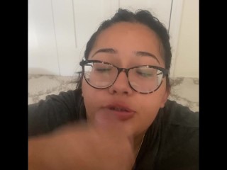 Sucking my married neighbors cock