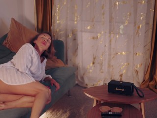 Step mom woke up with a cock in mouth