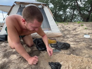 VLOG 2: Our First Camping Sex