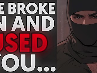 ROBBER BREAKS IN so you USE HIM... | audio | bf asmr | roleplay audio | m4f | mdom | msub