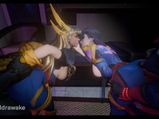 Psylocke & Magik Foursome Doggystyle | Marvel Rivals