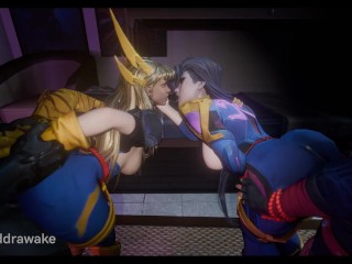 Psylocke & Magik Foursome Doggystyle | Marvel Rivals