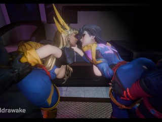 Psylocke & Magik Foursome Doggystyle | Marvel Rivals