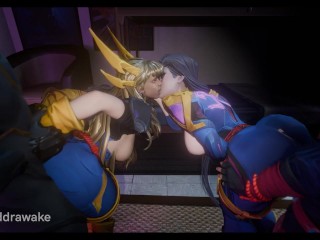 Psylocke & Magik Foursome Doggystyle | Marvel Rivals