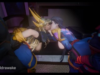 Psylocke & Magik Foursome Doggystyle | Marvel Rivals