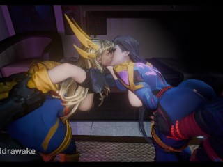 Psylocke & Magik Foursome Doggystyle | Marvel Rivals