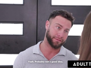 ADULT TIME - Gorgeous Gizelle Blanco Needs Her Stepbro To Make Her SQUIRT All Over His Cock!