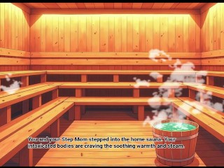 ArchAlchemy [ Taboo Hentai Game ] Ep.2 DEEPTHROAT and multiple CREAMPIE my STEP MOM in the sauna !