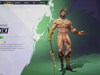 Marvel Rivals Nude Loki Costume Showcase