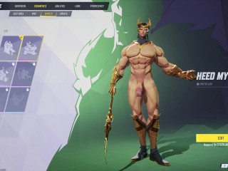 Marvel Rivals Nude Loki Costume Showcase