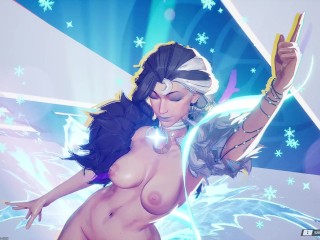 Marvel Rivals Nude Luna Snow Costumes Showcase