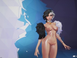 Marvel Rivals Nude Luna Snow Costumes Showcase