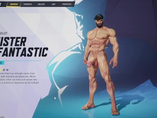 Marvel Rivals Nude Mister Fantastic Costumes Showcase