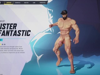 Marvel Rivals Nude Mister Fantastic Costumes Showcase