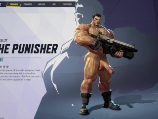 Marvel Rivals Nude Punisher Costumes Showcase